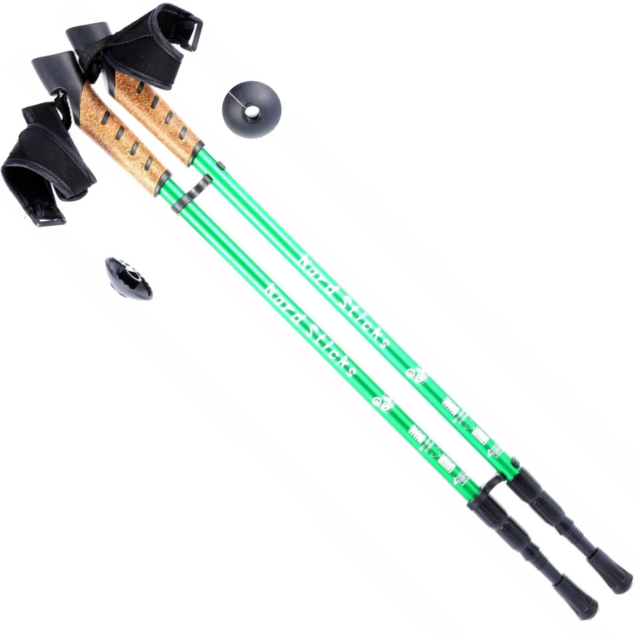Палки для скандинавской ходьбы Nord Sticks Green ORIGINAL ПОЛЬША