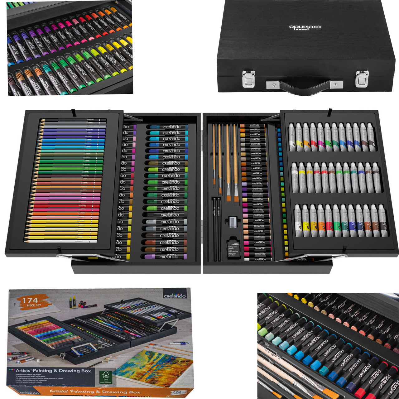 Набор для рисования Crelando 174 элементов Германия