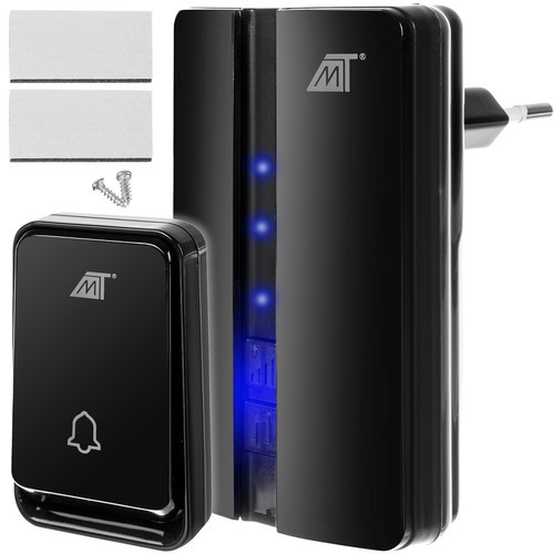 Беспроводной дверной звонок Malatec 23371 черный