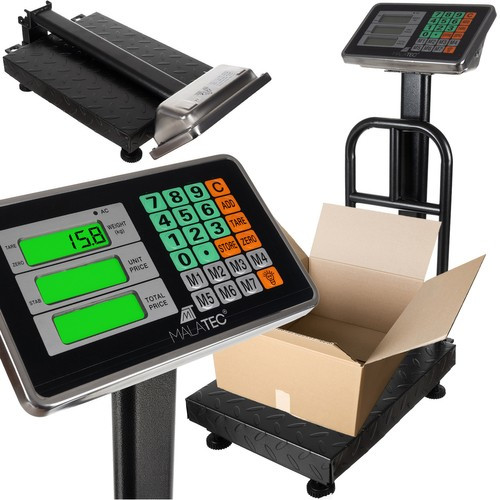 Весы товарные напольные до 150 кг Malatec 23537