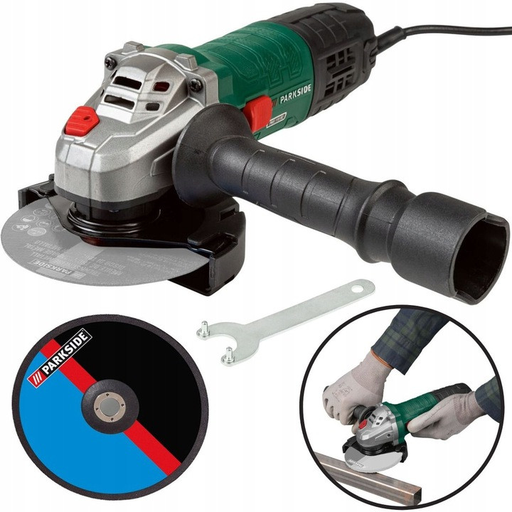Угловая шлифовальная машина болгарка Parkside PWS 115 B2 750 Вт Германия