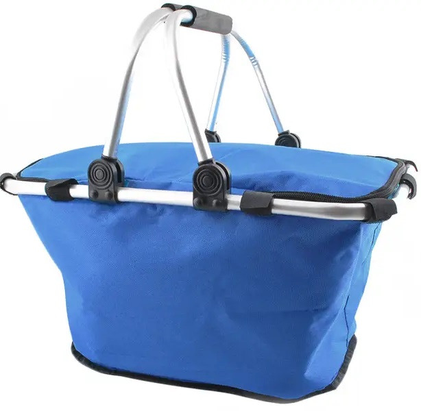Термокорзина термосумка для пикника Blue холод/тепло