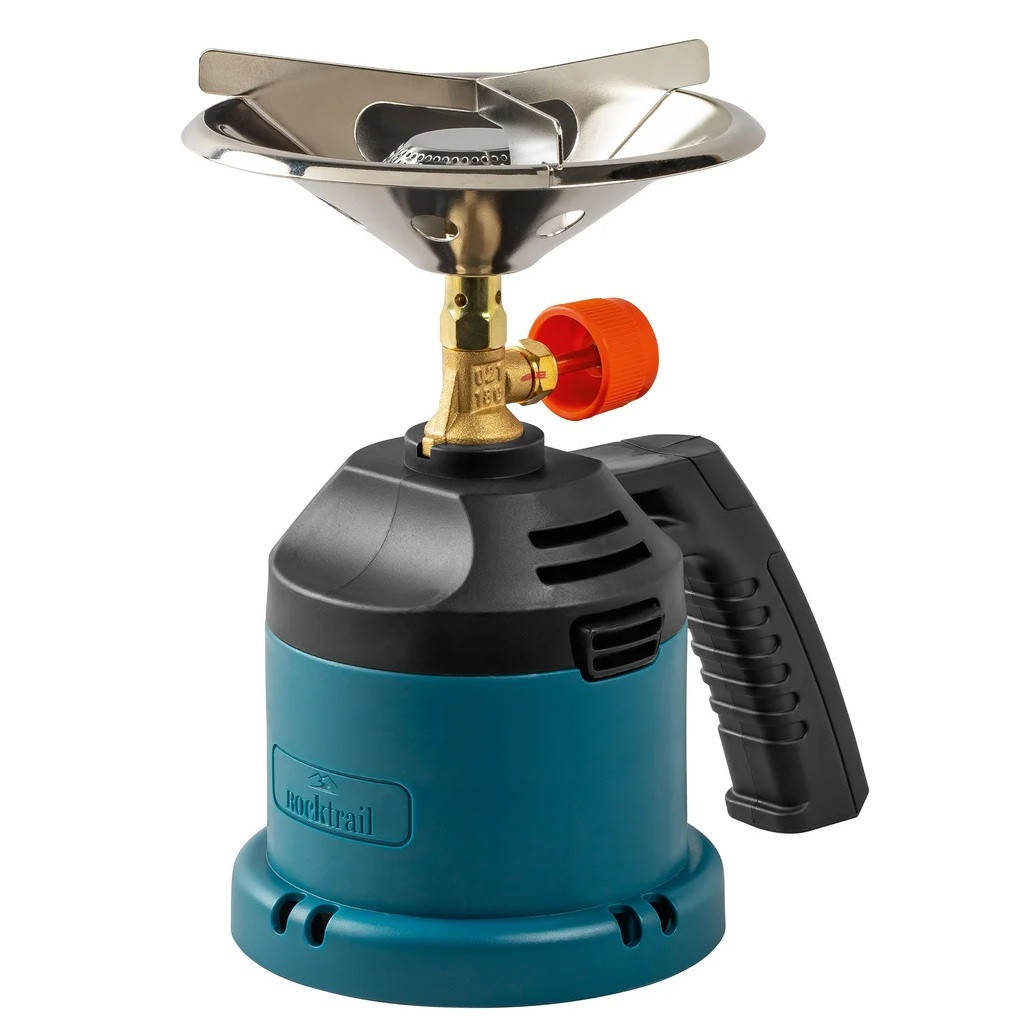 Газовая кемпинговая плита Rocktrail 1200 Вт походная горелка туристическая Германия