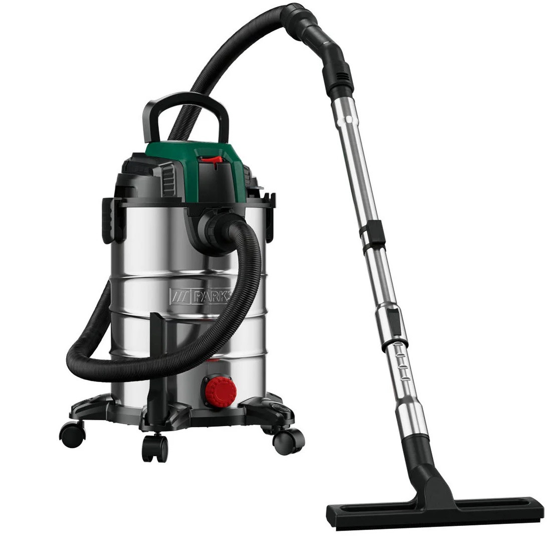 Пылесос Parkside PWD 25 B3 для сухой и влажной уборки c набором насадок 25 л 1400 Вт Германия