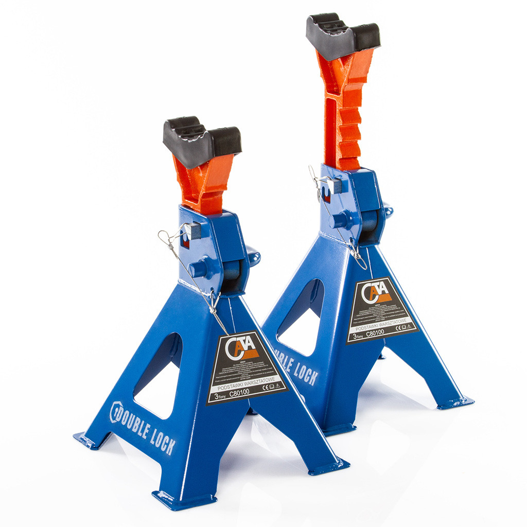 Стойки для мастерской с двойным механическим замком 3т CATA Mar-Pol C80100