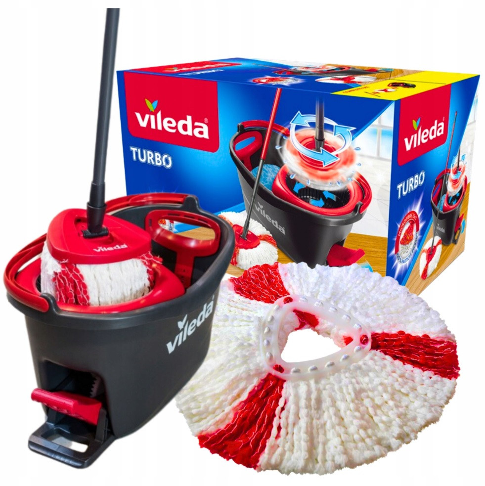 Набор для уборки Vileda Easy Wring Clean Turbo 2в1 Чехия 163422