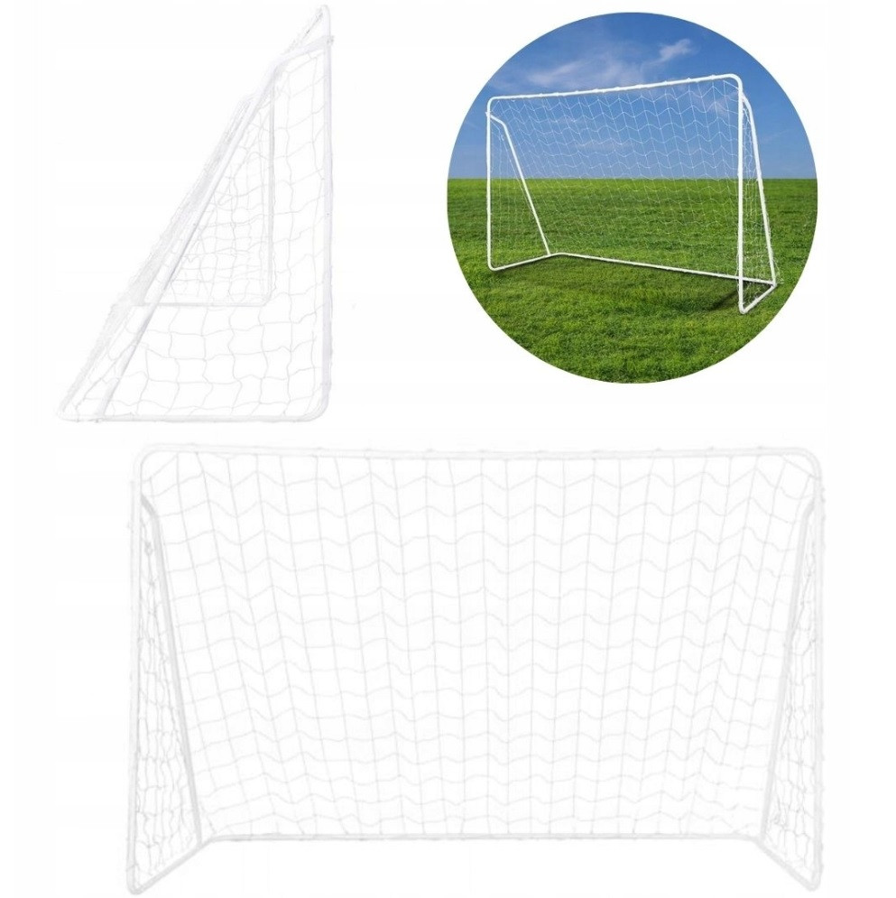Портативные футбольные ворота с сеткой Nils NT8830 300×200×120 cm