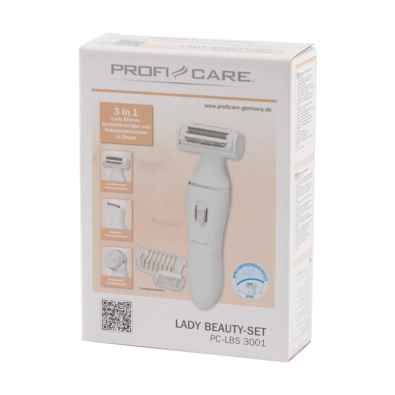 Набор для ухода за телом ProfiCare PC-LBS 3001 Эпилятор, триммер, женская бритва