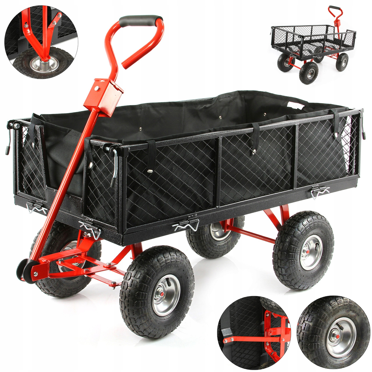 Садовая хозяйственная тележка 400 кг Mar-Pol M85262